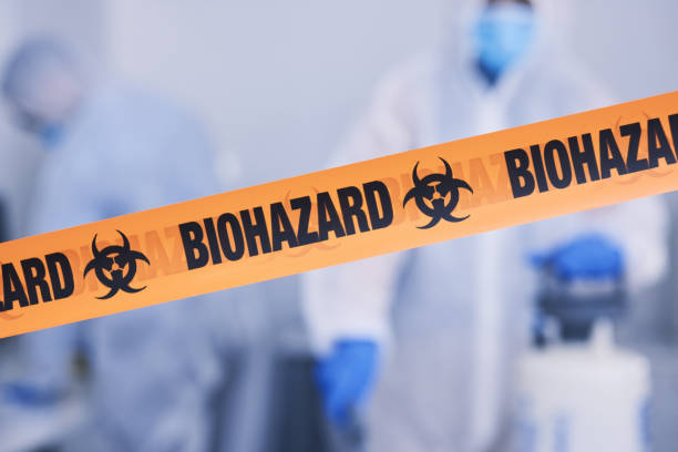 Professional Blood Cleanup technician working in Bainbridge Island, WA